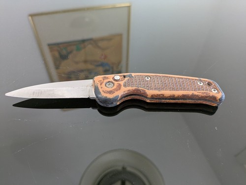 Rare couteau pliant - couteau, ancien