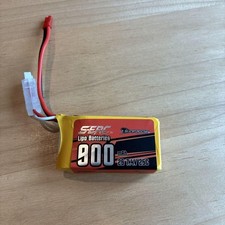 Sunpadow 2S 7.4V LiPo Battery 900mAh 25C JST