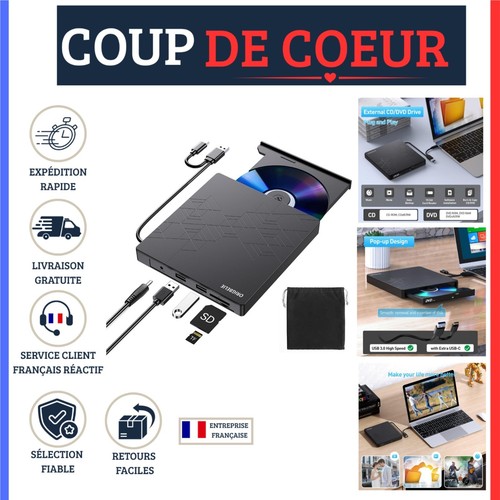 Origbelie lecteur dvd - origbelie, cd