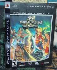 PS3 Mortal Kombat vs DC Universe Kollector’s Edition with Bonus Disc