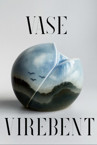 Vase lentille porcelaine - vase, en