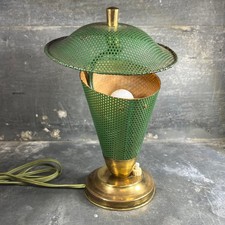 Vintage Perforated Design Table Lamp - Mathieu Matégot Style - 1950s
