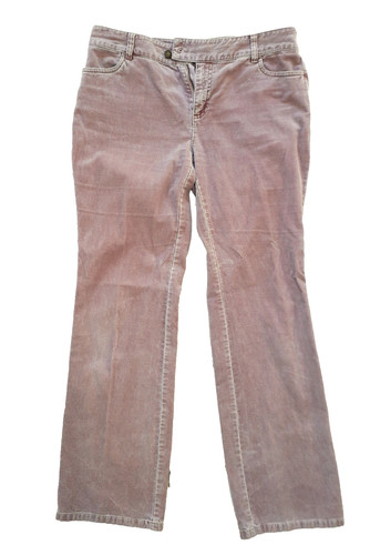 Pantalon velours vieux rose - vieux,