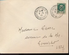 Lettre Guerre Libération Ilot de St Nazaire ref MA 17