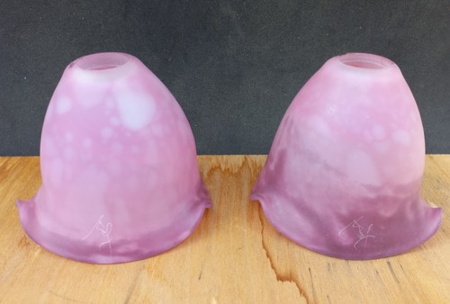 Deux tulipes pâte verre - tulipes,