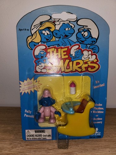Figurine bebe schtroumpf - figurine,