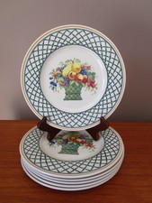 6 Assiettes à dessert 21 cm