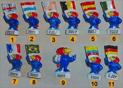 1998 arguydal footix drapeaux - arguydal,