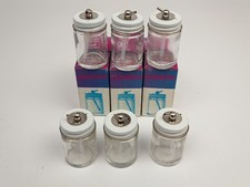 6 x VFA 1oz Paasche Glass