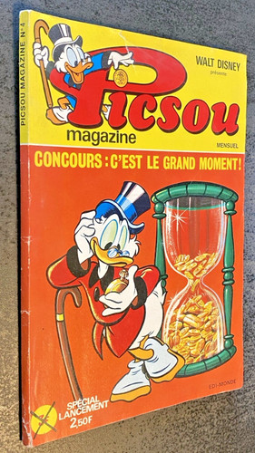 Rare picsou magazine 4 - :,