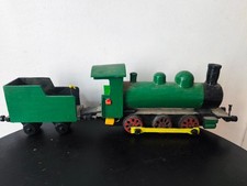 Jouet bois ancien train