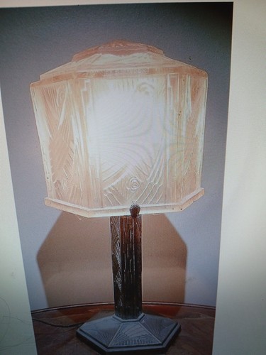 Lampe art deco hettier - deco, vincent