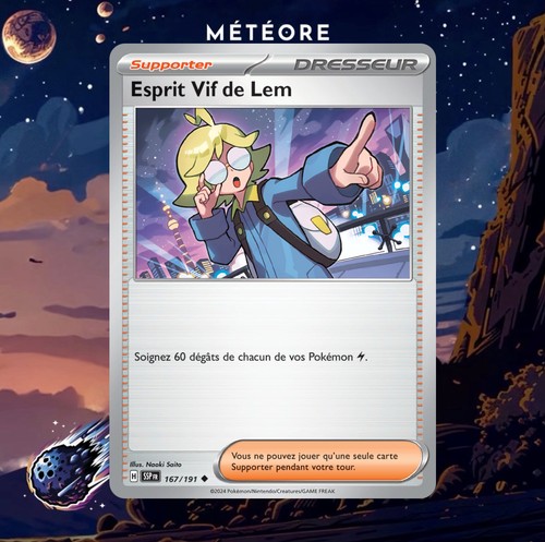 Carte pokémon esprit vif - esprit, de