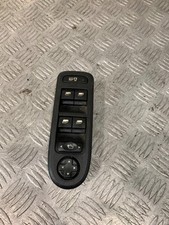 2009 PEUGEOT 308 DRIVER SIDE FRONT WINDOW CONTROL SWITCH 96644917XT #2