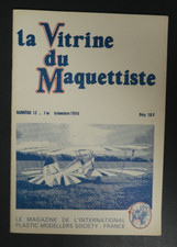 La Vitrine du Maquettiste Magazine French France 1980 No. 12 Int. Plastic Model