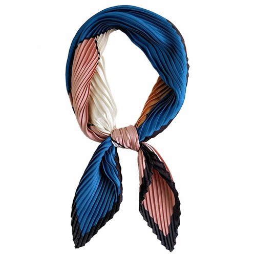 Bandana foulard plissé col - plissé,
