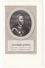 Portrait XIXe Charles de