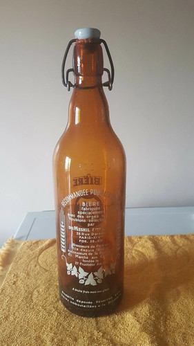 Litre sérigraphié bière