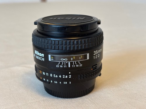 Nikon nikkor 35mm f2 lens - af-d,