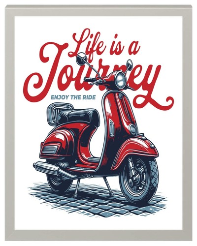 Life journey scooter - a,