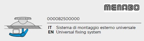 Kit fixation universel pour - universel,