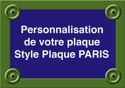 Paris style street sign - sign, free