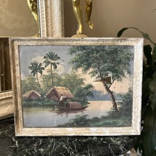 Huile Sur Toile Ancienne