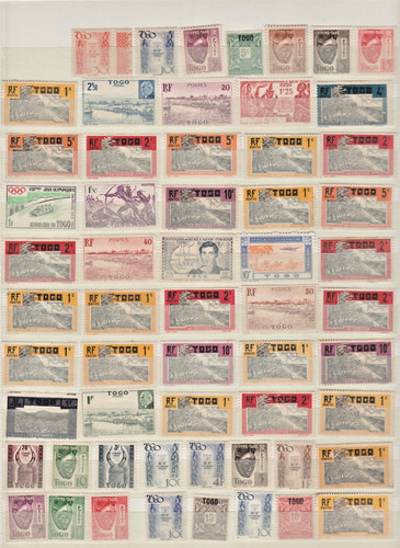 492 timbre poste - poste, lot
