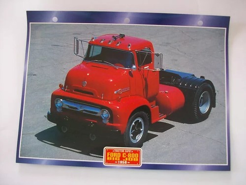 Carte fiche camion - fiche,