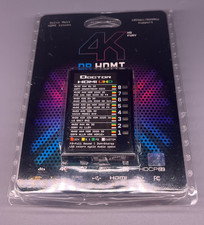 Dr HDMI 4K HD Fury 18Gbps/600 MHz, 4K HDR EDID Manager New Open Box