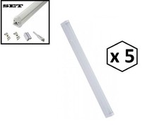 LOT DE 5 REGLETTE TUBE LED T5