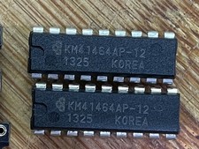 RAM 2x KM41464AP-12 - Amstrad CPC 464 PLUS - GX4000 - 64ko - NEUVES et TESTÉES