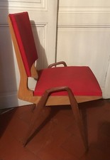 4 chaises Maurice Pré vintage