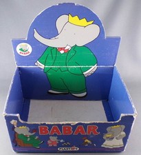 Babar - Plastoy - PVC Figure Box Empty Store Display