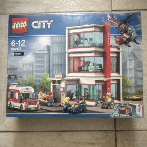 Lego city 60204 hôpital - city,