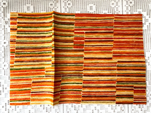 Petit coupon tissu soie - de,