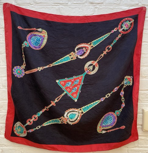Foulard soie vintage must - en,