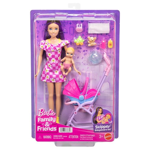 Barbie skipper ensemble nounou - barbie,