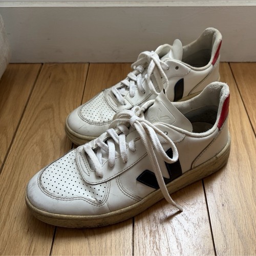 Veja baskets femme blanc rouge - veja,