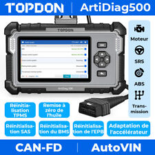 TOPDON Artidiag500 2 Profi Auto OBD2 Appareil de diagnostic 4systèmes 6services 