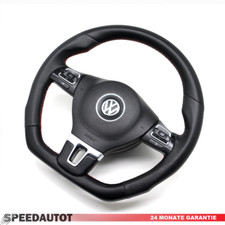 Volant en cuir aplati pour VW