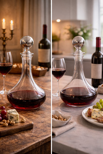 Carafe décanter verre - à, en