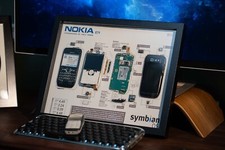 Teardown Art,Framed Nokia Series Disassembled,Wall Decor,Gift for Him.