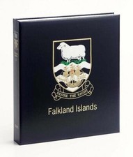 DAVO 3943 Luxe empty binder stamp album Falkland Isl. III