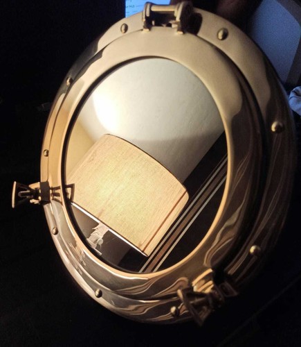 Miroir hublot laiton - de,