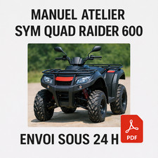 Manuel Atelier SYM Quad Raider