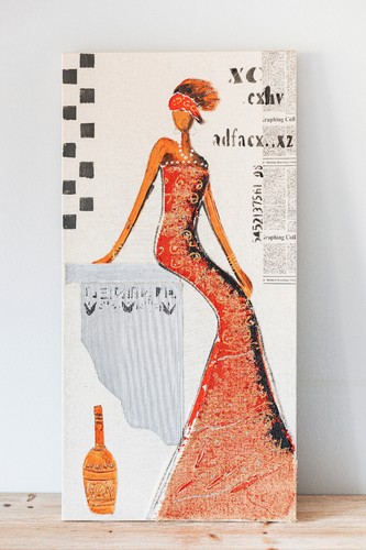 Tableau femme africaine style - femme,