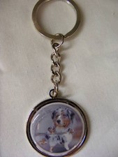 Porte-clés en métal - Chien