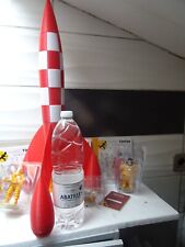 Official Tintin Collection Figures No. 7, 32, 101 + 3D Rocket 68cm