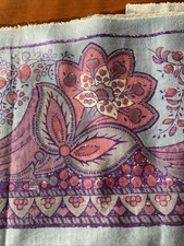 Pierre Deux French Country Border - Souleiado - blue, lavender, pink - yardage